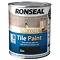 Ronseal One Coat Tile Paint 750ml - Black Satin  Profile Large Image