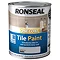 Ronseal One Coat Tile Paint 750ml - Granite Grey Satin  Profile Large Image