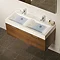 Roper Rhodes 1200mm Isocast Double Basin - CON1200W Profile Large Image