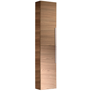 Roper Rhodes 300mm Tall Bathroom Storage Cupboard - Walnut Profile Large Image