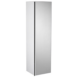 Roper Rhodes 320mm Mirrored Storage Unit - Gloss White Large Image