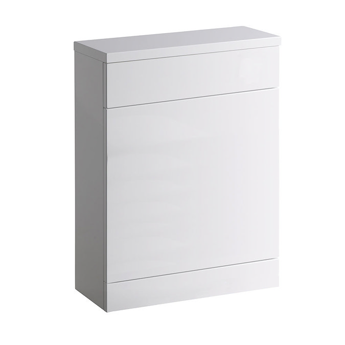 Roper Rhodes 600mm Back to Wall WC Unit & Worktop - Gloss White Large Image