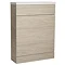 Roper Rhodes 600mm Back to Wall WC Unit & Worktop - Light Elm Large Image