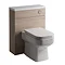 Roper Rhodes 600mm Back to Wall WC Unit & Worktop - Pale Driftwood Large Image