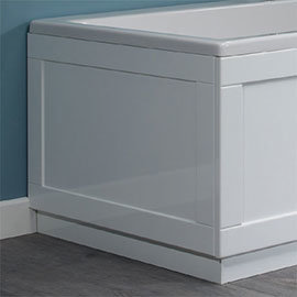 Roper Rhodes 800 Series End Bath Panel - Gloss White - Various Size Options Medium Image