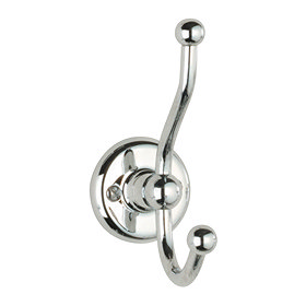 Roper Rhodes Avening Double Robe Hook - 4920.02 Large Image