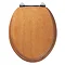Roper Rhodes Axis Wooden Toilet Seat - Antique Pine Large Image
