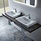 Roper Rhodes Breathe 610mm Countertop or Wall Mounted Basin - BRE600C Profile Large Image