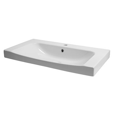 Roper Rhodes Breathe 810mm Countertop or Wall Mounted Basin - BRE800C Profile Large Image