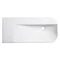 Roper Rhodes Cirrus 900mm Wall Mounted Unit & Basin - Fineline Gray - Right Hand  Profile Large Imag