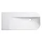 Roper Rhodes Cirrus 900mm Wall Mounted Unit & Basin - Fineline Gray - Right Hand Profile Large Imag