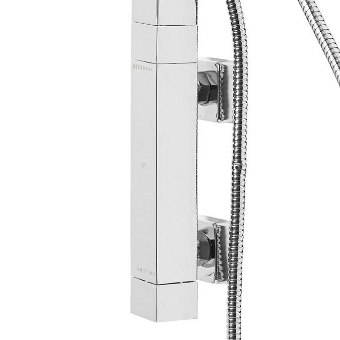 Roper Rhodes Column Exposed Dual Function Vertical Bar Valve Shower System - SVSET34 Feature Large I