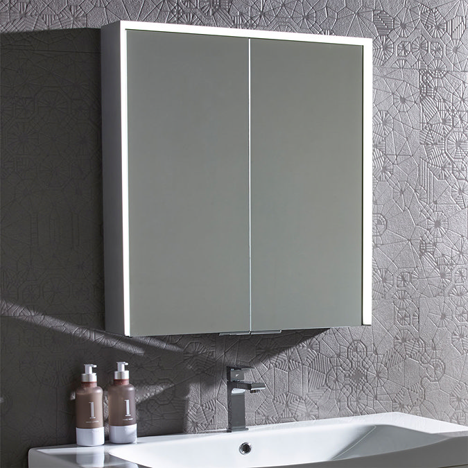 Roper Rhodes Compose Bluetooth Illuminated Mirror Cabinet - CP65AL Feature Large Image