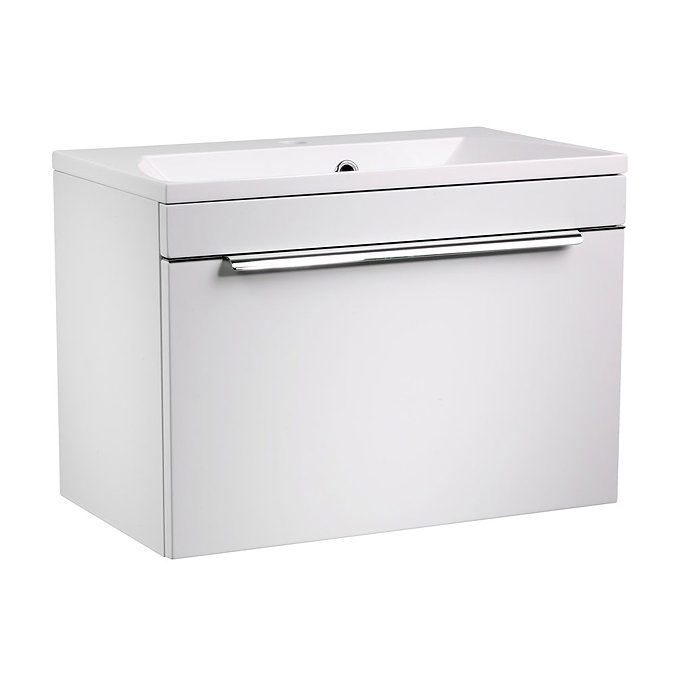 Roper Rhodes Cypher 600mm Wall Mounted Unit - Gloss White Large Image