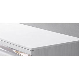 Roper Rhodes Diverge 1000mm Solid Surface Worktop with Supports - DIV10SSWKIT Medium Image