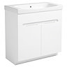 Roper Rhodes Diverge 800mm Freestanding Unit - Gloss White Large Image