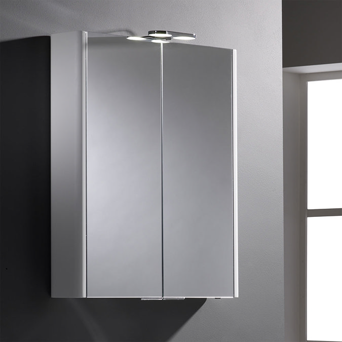Roper Rhodes Entity Mirror Cabinet with Electrics - DN60WL Feature Large Image