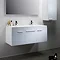Roper Rhodes Envy 1200mm Double Wall Mounted Unit - Gloss White Profile Large Image