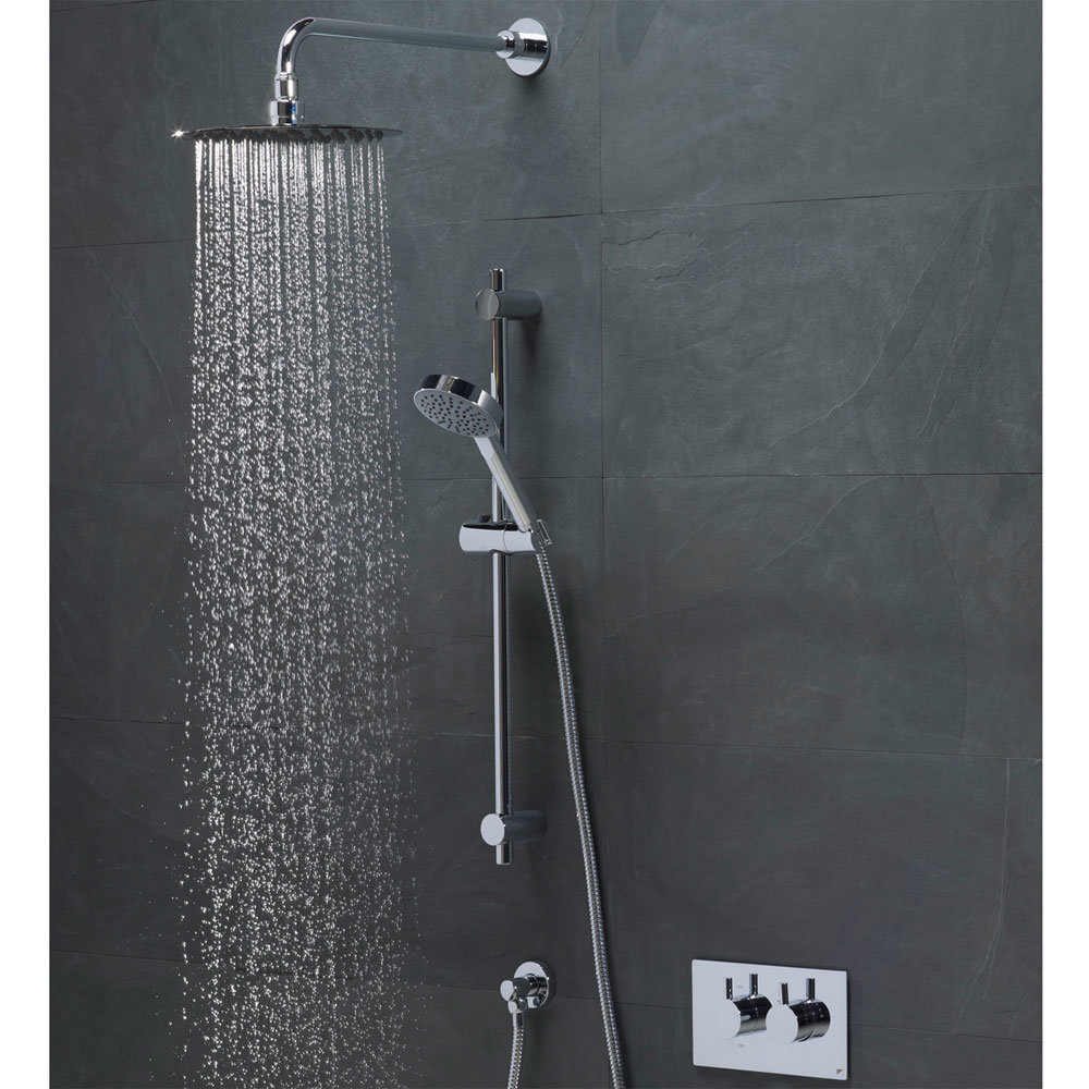 Roper Rhodes Event Round Concealed Dual Function Shower System Online