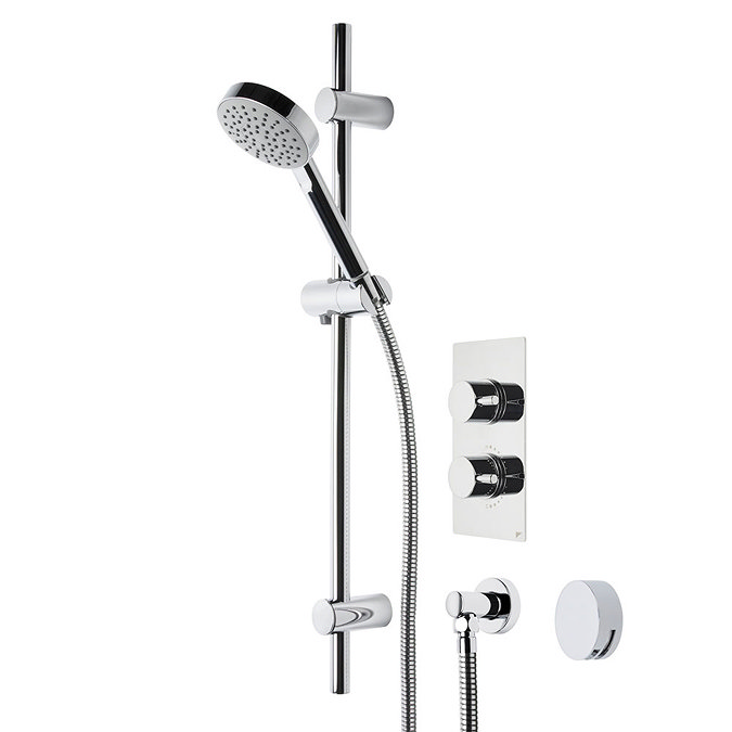 Roper Rhodes Event Round Dual Function Shower System with Bath Filler - SVSET21 Large Image