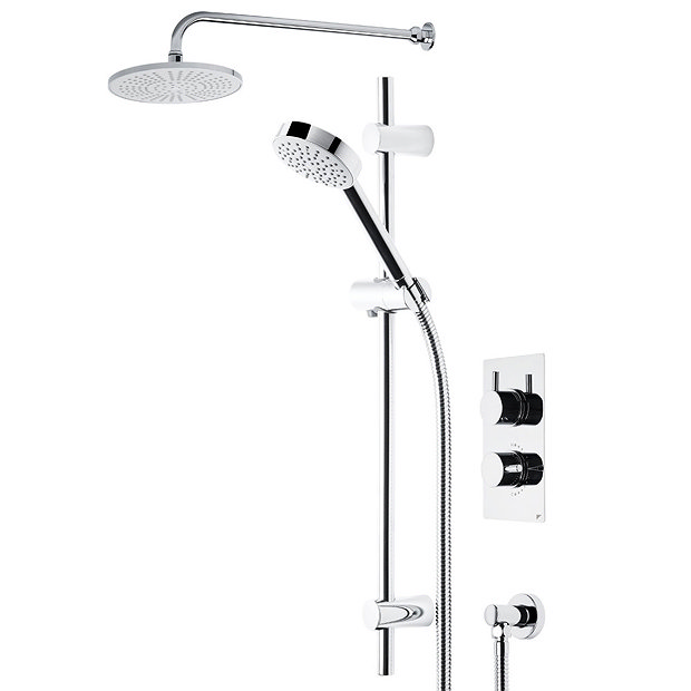 Roper Rhodes Event Round Dual Function Shower System With Fixed Head