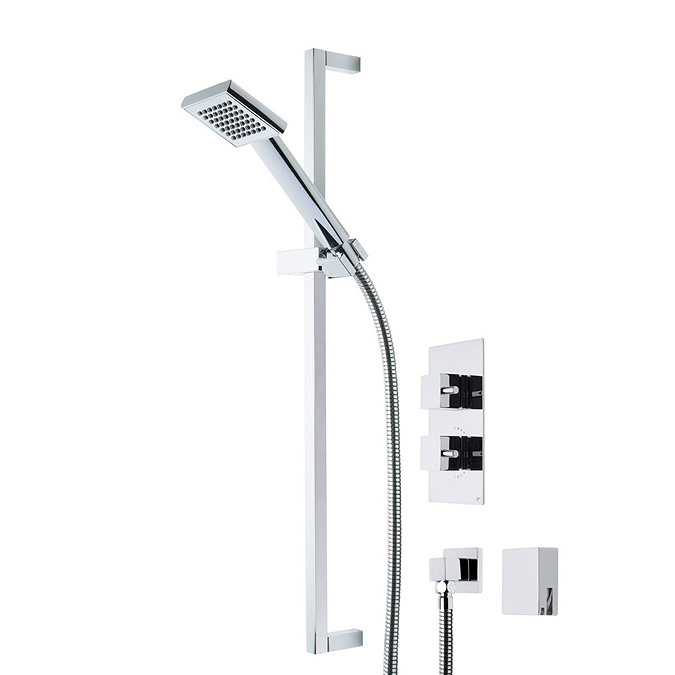 Roper Rhodes Event Square Dual Function Shower System with Bath Filler - SVSET18 Large Image