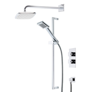 Roper Rhodes Event Square Dual Function Shower System with Fixed Shower Head - SVSET17 Profile Large