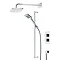 Roper Rhodes Event Square Dual Function Shower System with Fixed Shower Head - SVSET17 Large Image