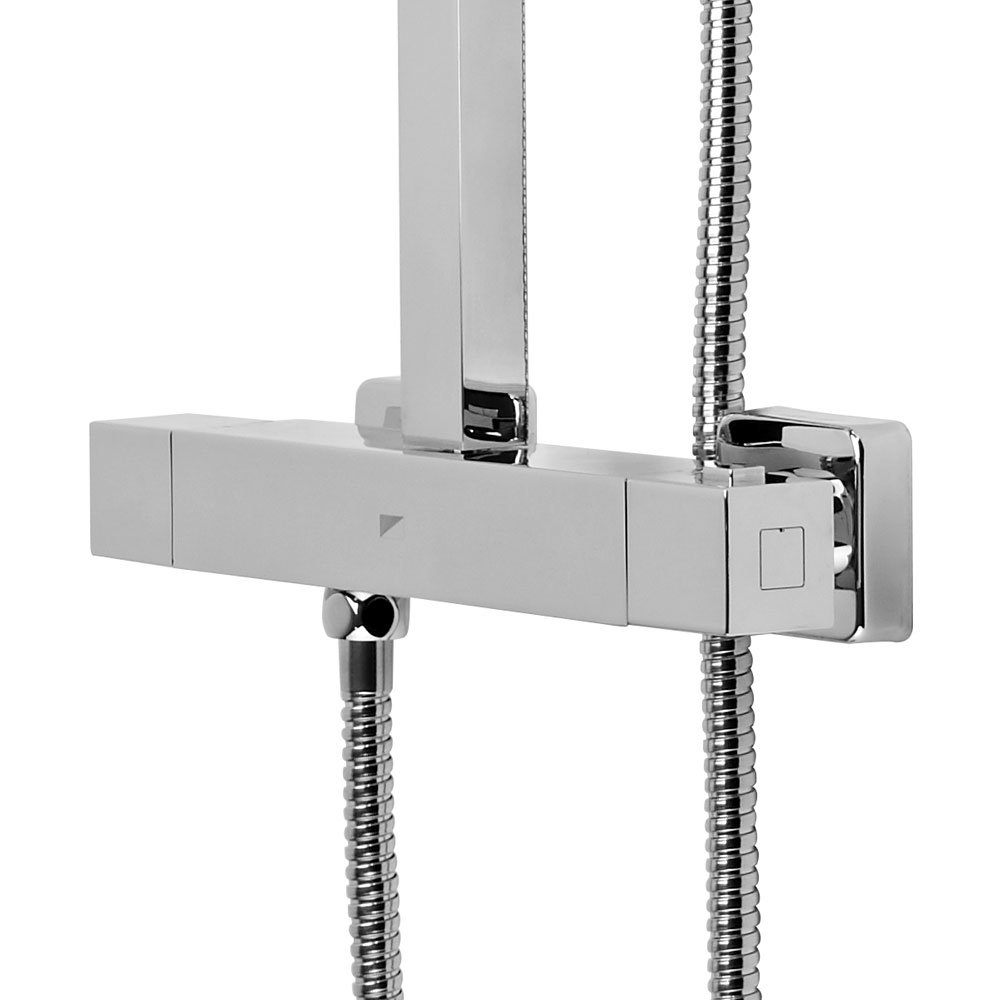 Roper Rhodes Event Square Exposed Dual Function Diverter Shower System 2399