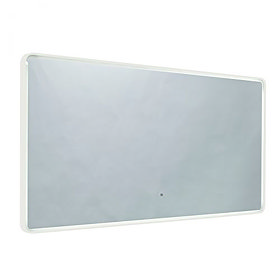 Roper Rhodes Frame 1200mm LED Illuminated Rectangular Mirror - Gloss White - FR120SW Large Image