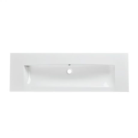 Roper Rhodes Frame 1200mm Wall Mounted Vanity Unit & Isocast Basin - Gloss White  Profile Large Imag