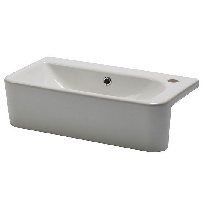 Roper Rhodes Geo 540mm Slimline Semi-Countertop Basin - G2SCBAS Profile Large Image