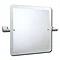 Roper Rhodes Glide Square Swivel Mirror with Frosted Edge - 9504.02 Large Image