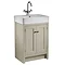 Roper Rhodes Hampton 550mm Countertop Unit & Basin - Mocha Large Image