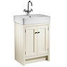 Roper Rhodes Hampton 550mm Countertop Unit & Basin - Vanilla Large Image