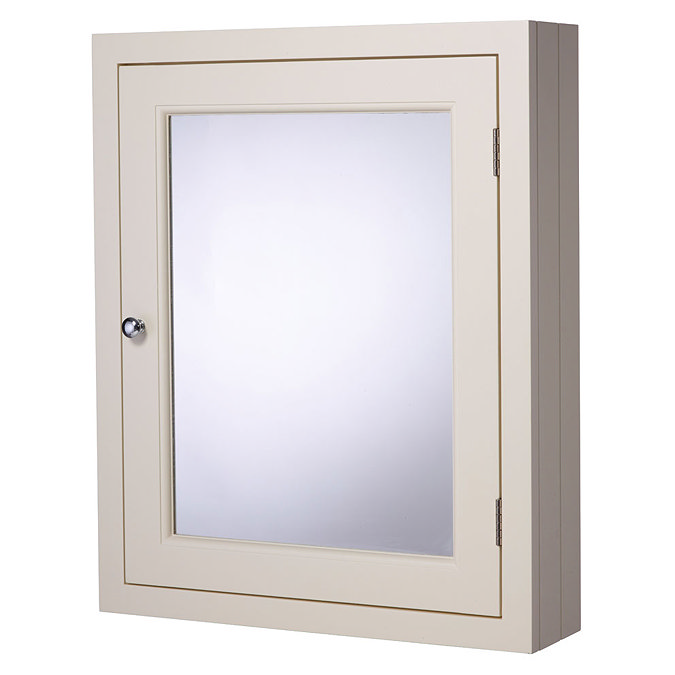 Roper Rhodes Hampton 565mm Mirror Cabinet - Vanilla Large Image