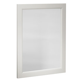 Roper Rhodes Hampton 570mm Mirror - Chalk White Large Image