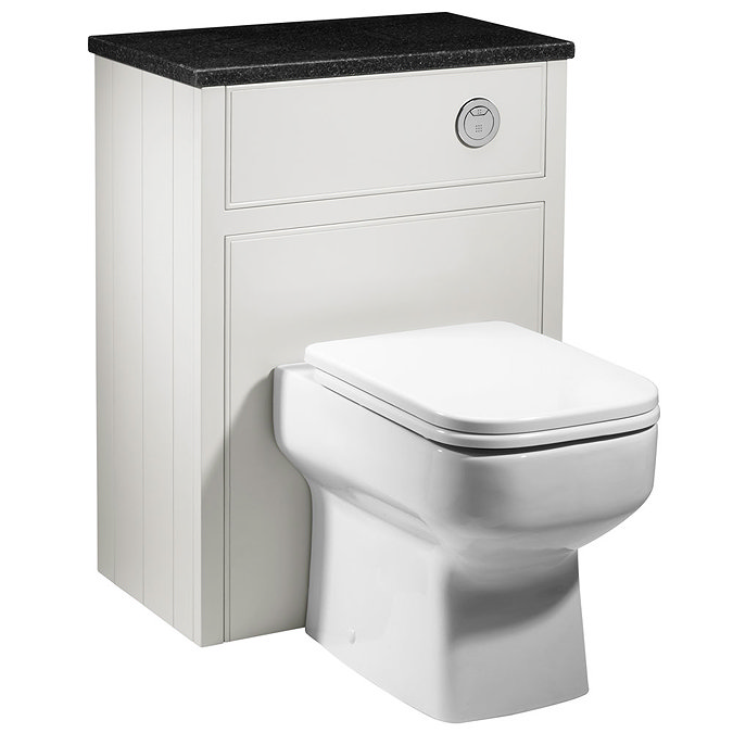 Roper Rhodes Hampton 600mm Back to Wall WC Unit - Chalk White Large Image