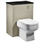 Roper Rhodes Hampton 600mm Back to Wall WC Unit - Mocha Large Image