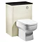 Roper Rhodes Hampton 600mm Back to Wall WC Unit - Vanilla Large Image