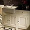 Roper Rhodes Hampton 600mm Semi-Countertop Unit & Basin - Vanilla Standard Large Image