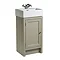 Roper Rhodes Hampton Cloakroom Unit & Basin - Mocha Large Image