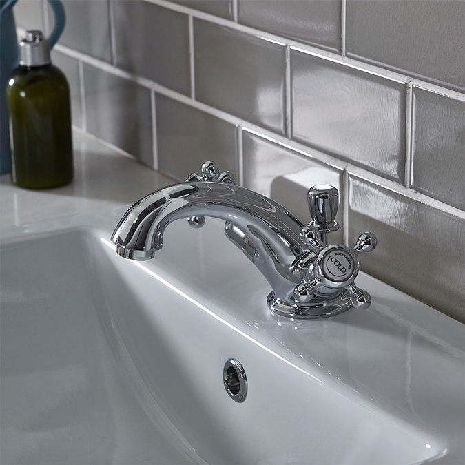 Roper Rhodes Henley Basin Mixer Tap with Pop Up Waste - T261102 Profile Large Image