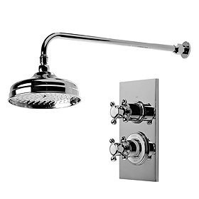 Roper Rhodes Henley Single Function Concealed Shower System - SVSET53 Large Image