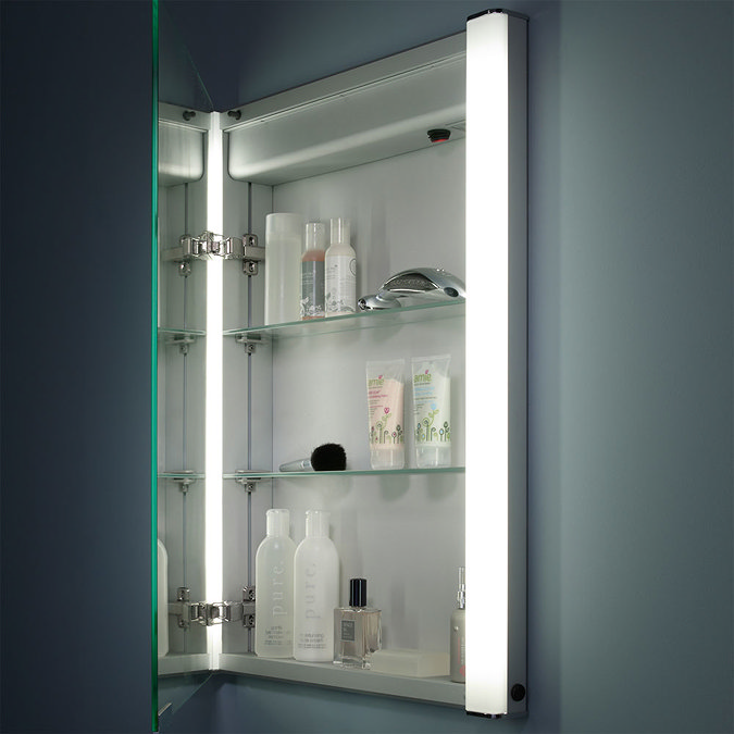 Roper Rhodes Illusion Recessible Illuminated Mirror Cabinet - AS241 additional Large Image