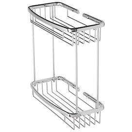 Roper Rhodes Madison Double Bottle Basket - WB90.02 Large Image