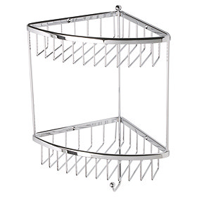 Roper Rhodes Madison Double Corner Basket - WB50.02 Large Image