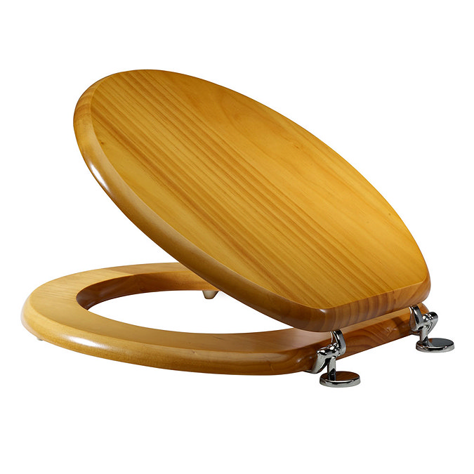 Roper Rhodes Malvern Wooden Toilet Seat - Antique Pine Profile Large Image