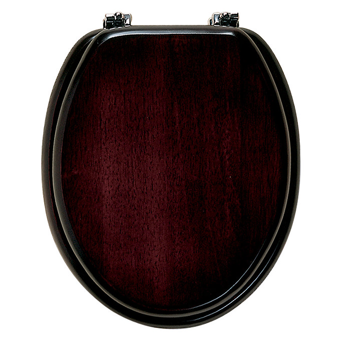 Roper Rhodes Malvern Wooden Toilet Seat - Mahogany Large Image