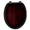 Roper Rhodes Malvern Wooden Toilet Seat - Mahogany Large Image